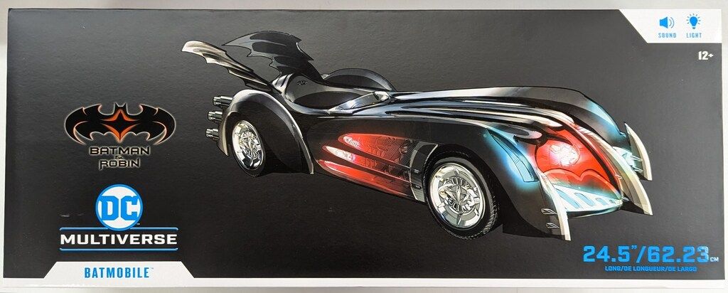 McFARLANE TOYS GOLD LABEL COLLECTION BATMAN&ROBIN BATMOBILE