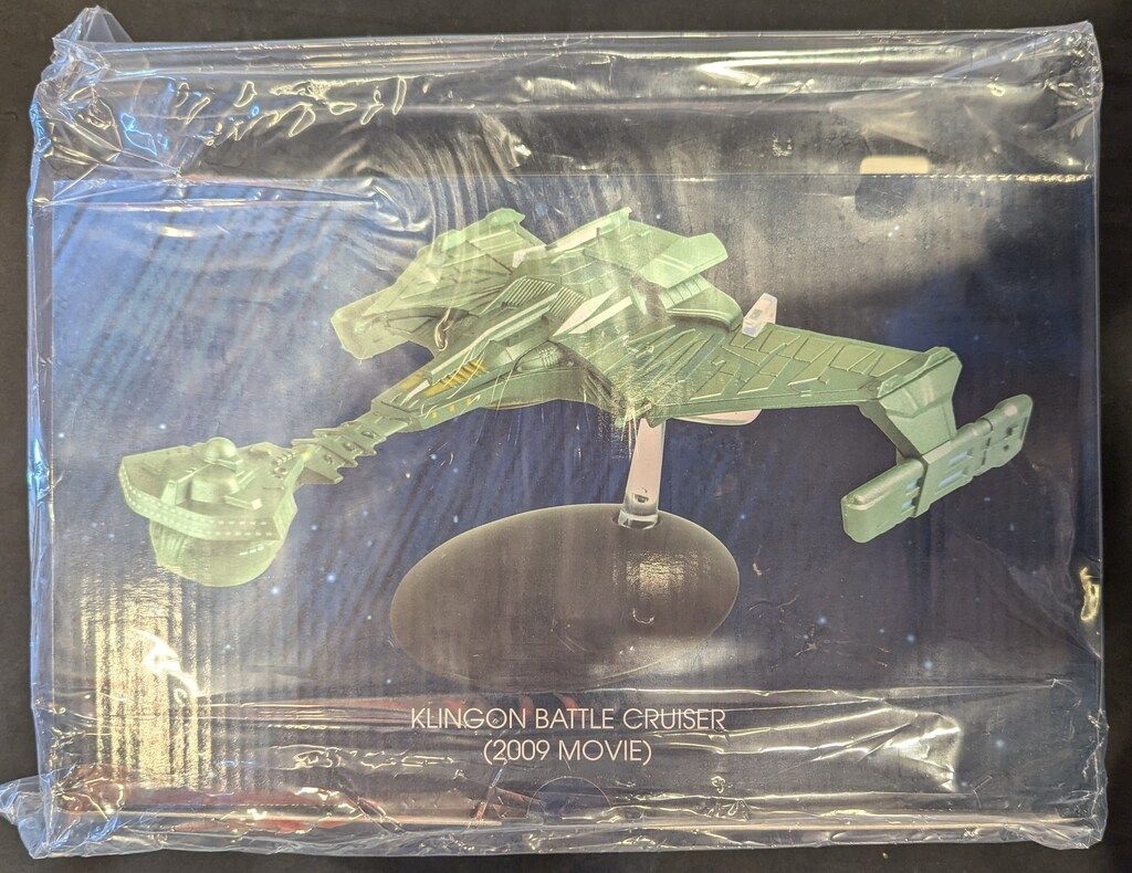 EAGLEMOSS HERO COLLECTOR THE OFFICIAL STARSHIPS COLLECTION KRINGON BATTLE CRUISER