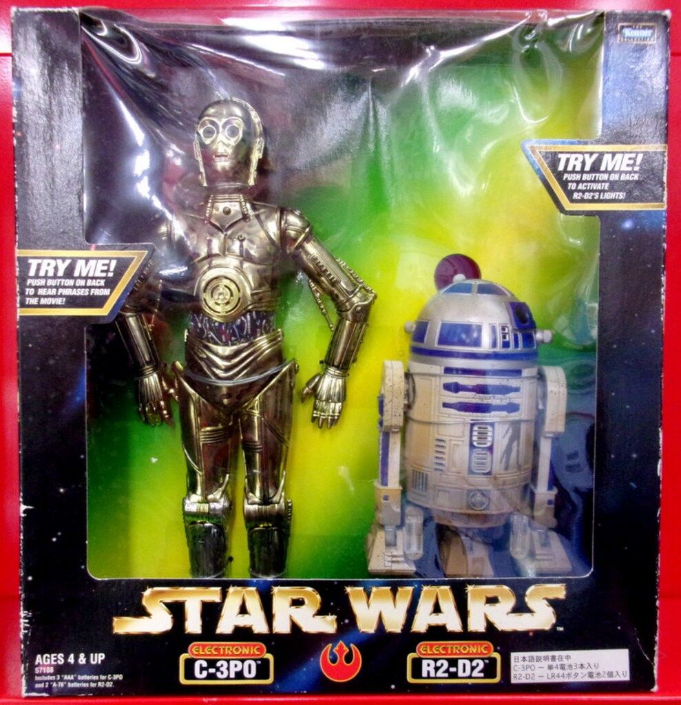 KENNER ACTION COLLECTION ELECTRONIC C-3PO ELECTRONIC R2-D2 12インチ