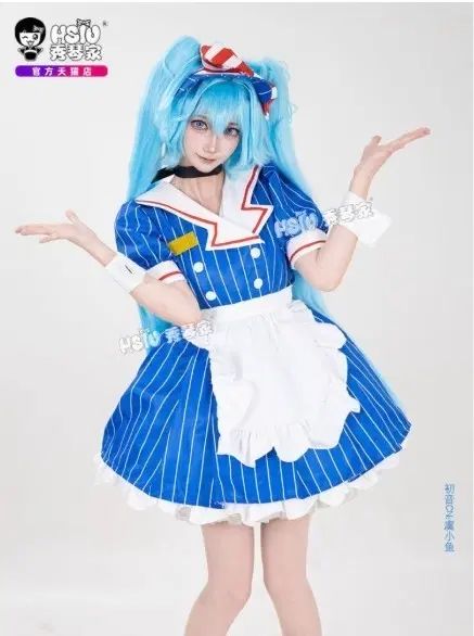 HSIU 水着 初音ミク メスマーラザ衣装 ウィッグ フルセット