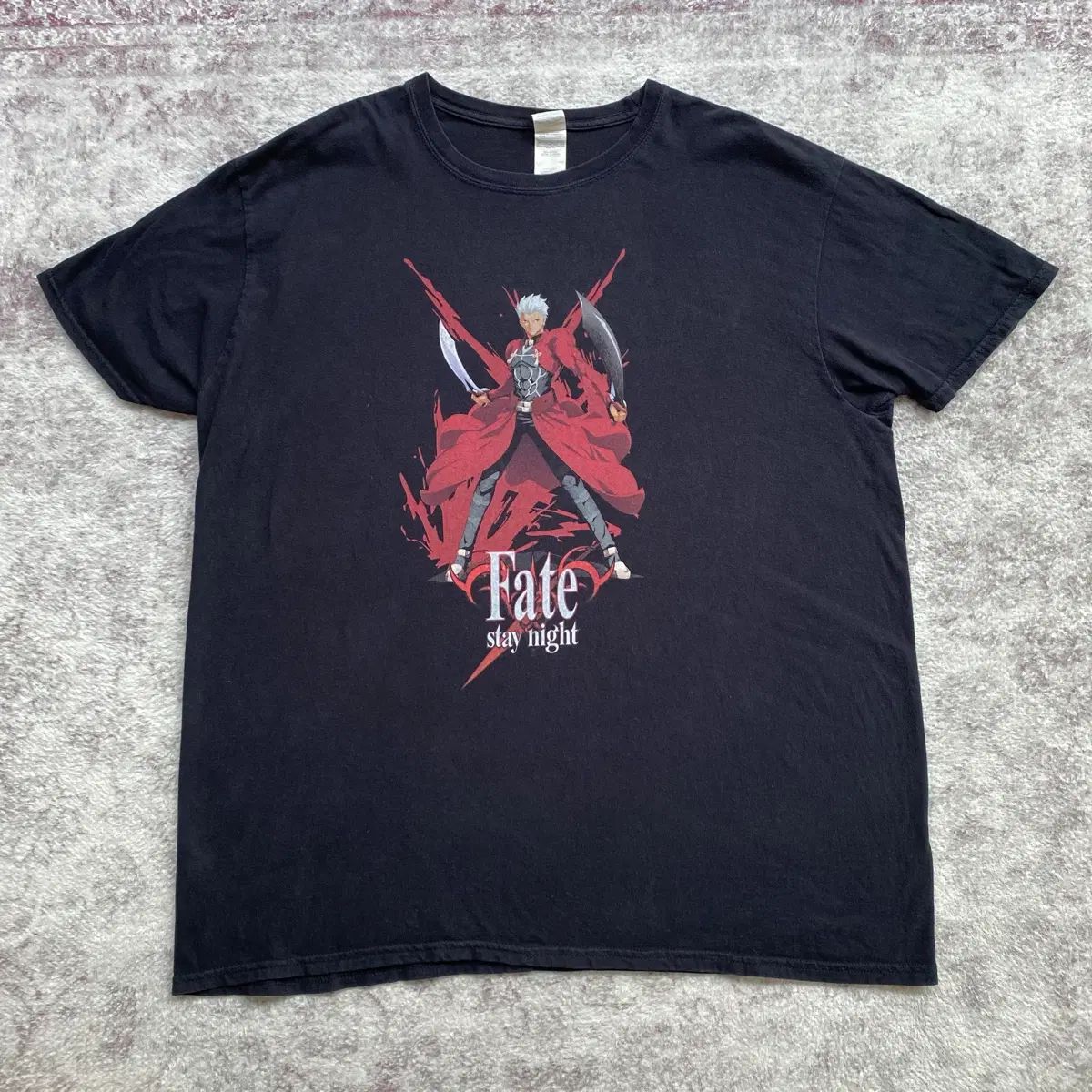 FATE アーチャー ブートレッグ アニメ Tシャツ アニメT
