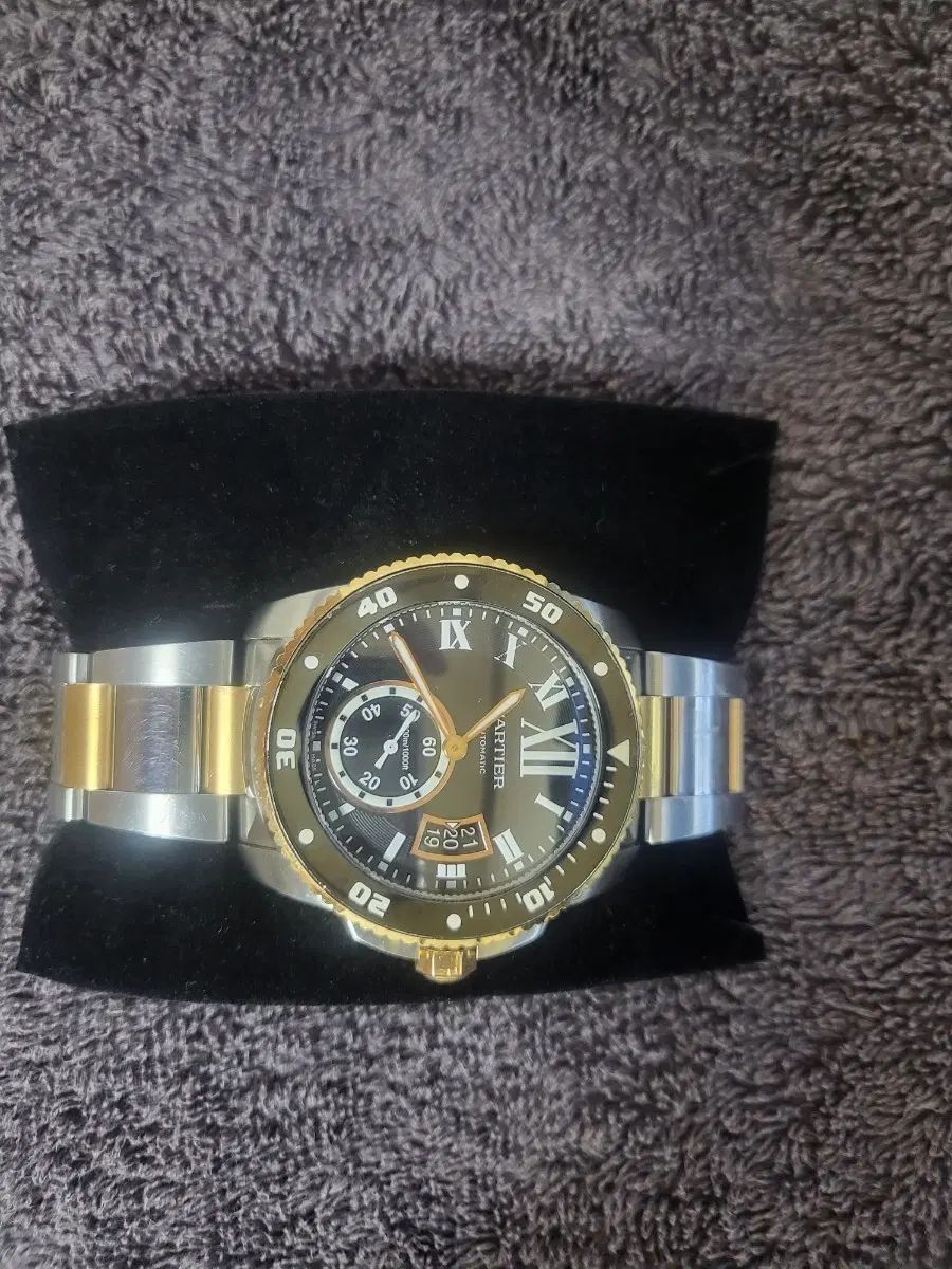 カルティエ カリブル ドゥ ダイバー コンビ 18K