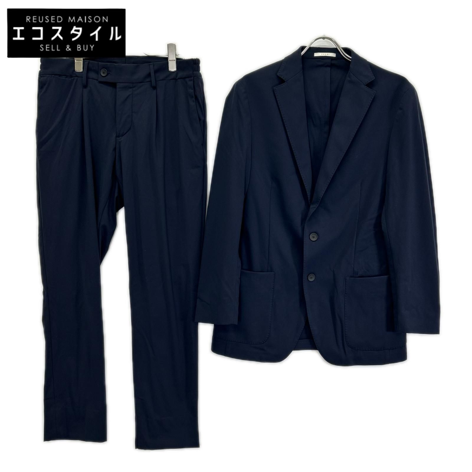 FRADI　フラディ　TN5412 SYT.JACKET/ST.PANT ネイビー セットアップ　48