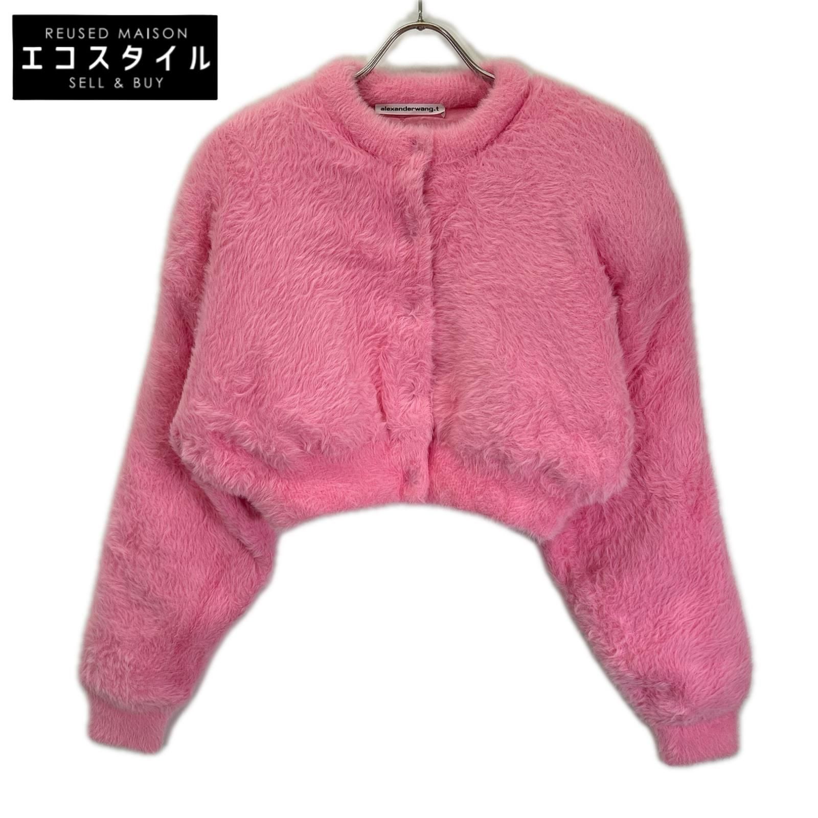 ALEXANDER WANG　アレキサンダーワン　【alexanderwang.t】ピンク ファージャケット　S 19,174円