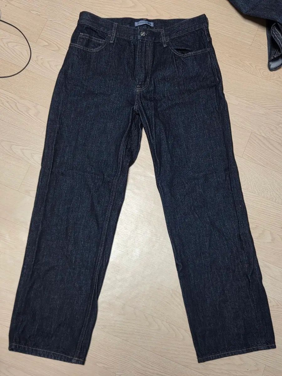 UNIQLO JW Kinloch Anderson(キンロックアンダーソン) ストレートデニム 68ブルー