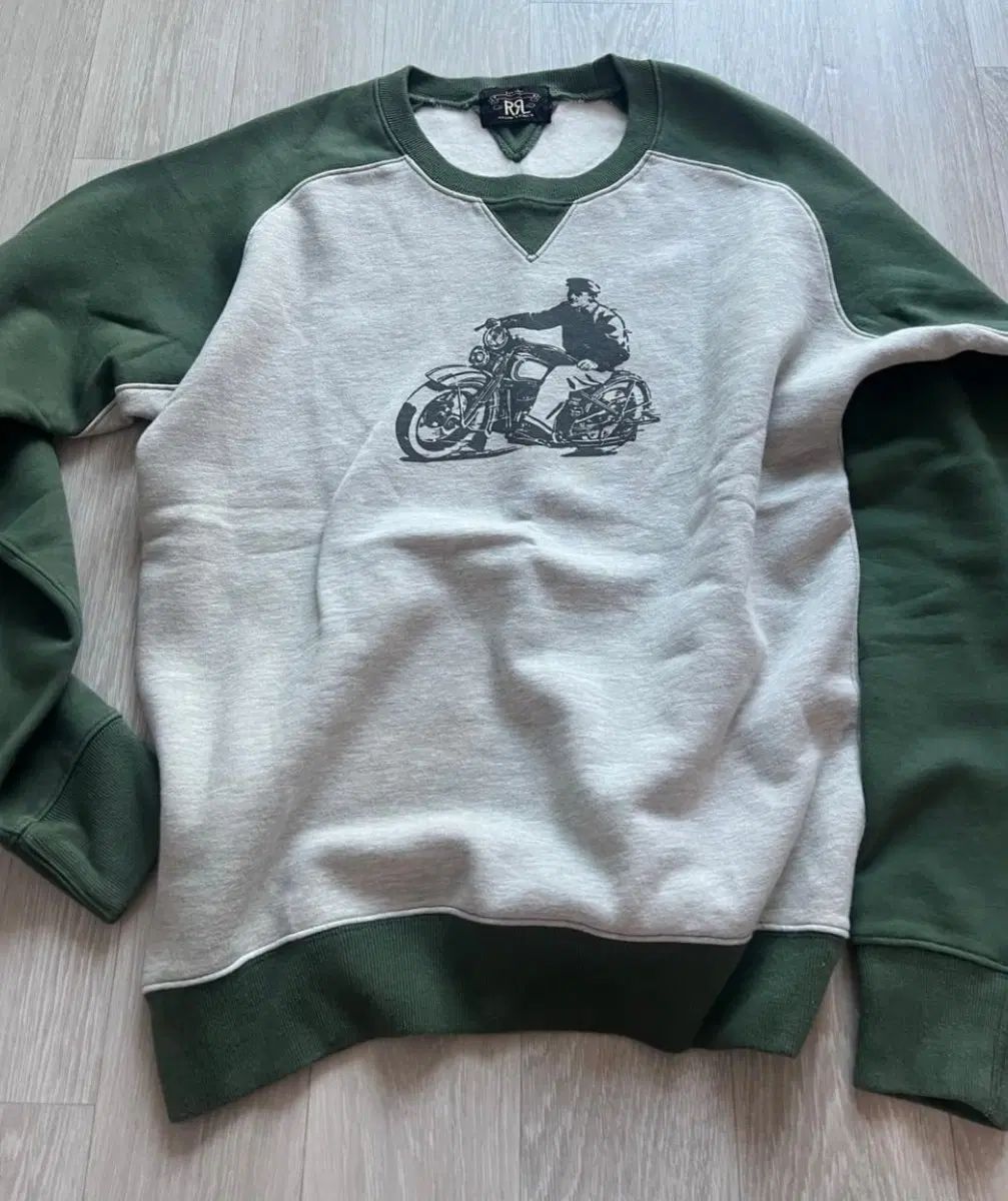 RRL(ダブルアールエル) バイカー グラフィックスウェットシャツ スウェット M 27,758円