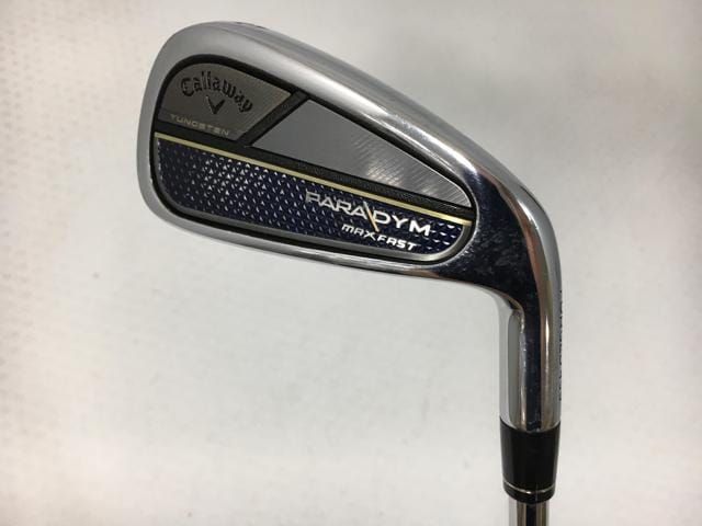 返品OK 【中古ゴルフクラブ】(7本セット)キャロウェイ PARADYM MAX FAST (パラダイム マックス ファスト) アイアン 2023 (日本仕様) NSプロ 850GH neo 5～9.P.A