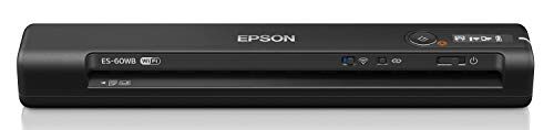 エプソン スキャナー ES-60WB (モバイル/A4/USB対応/Wi-Fi対応/ブラック)t 21,932円
