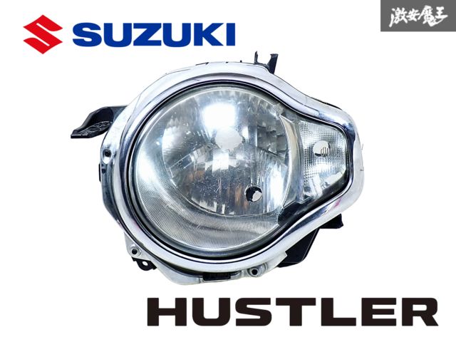 スズキ 純正 MR31S MR41S ハスラー ハロゲン ヘッドライト レンズ 左 左側 助手席側 ICHIKOH 1873 即納