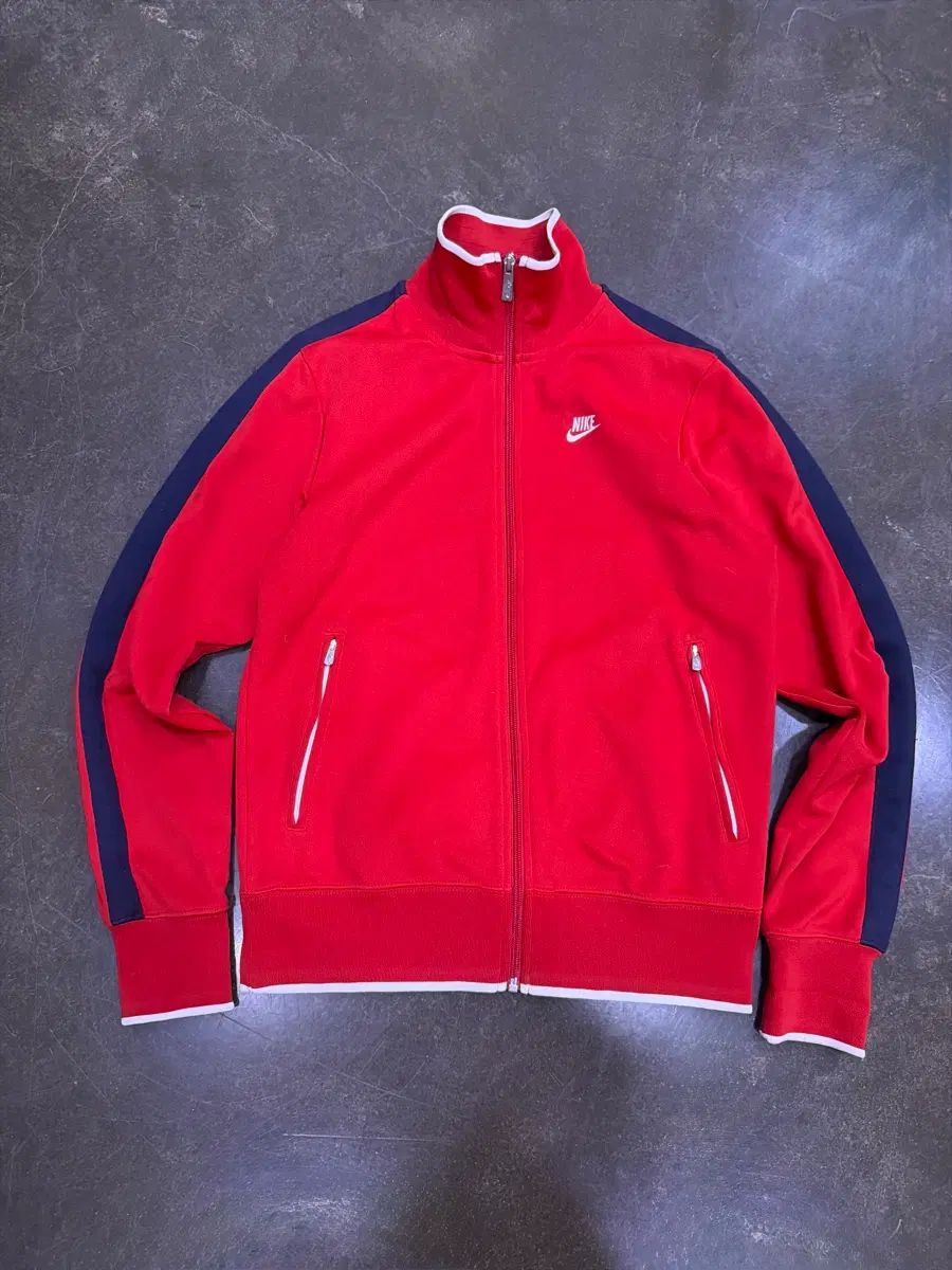 NIKE NSW 00's トラックジャージ トレーナー レッド ネイビー M