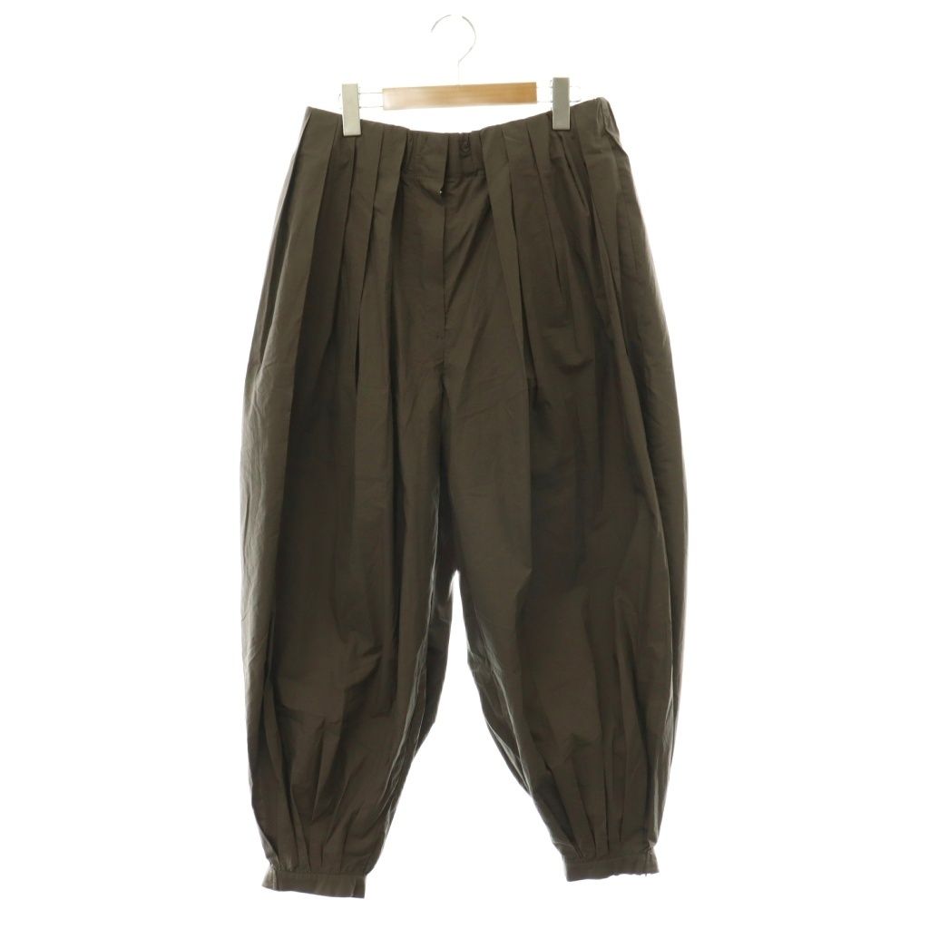オープンワイワイ OPEN Yy 26SS Over Gathered Pants パンツ ワイド ジッパーフライ S グレージュ /NR ■SH
