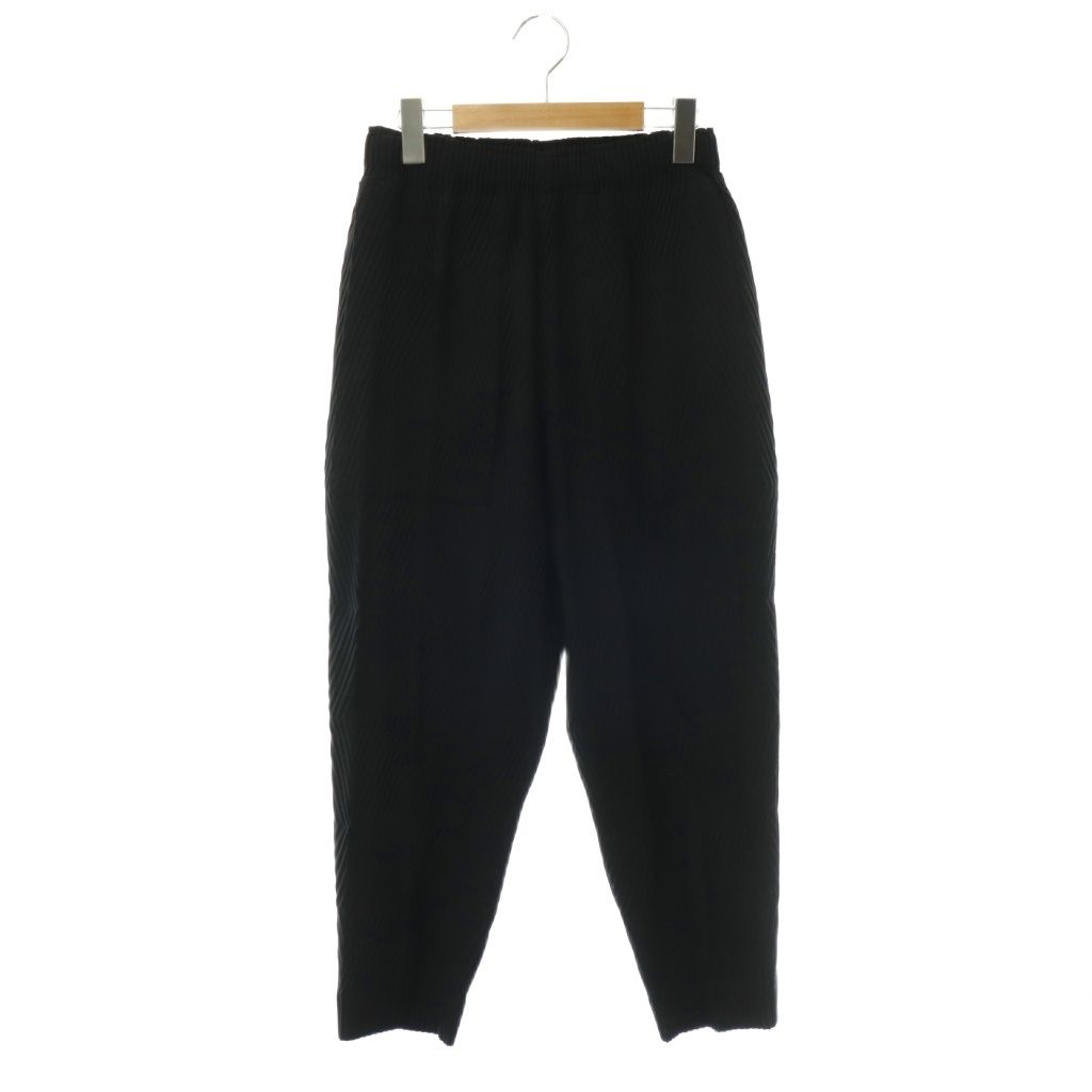 イッセイミヤケ ISSEY MIYAKE エイポックエイブル 24AW TYPE-W テーパードパンツ イージー 1 黒 ブラック /NR ■SH