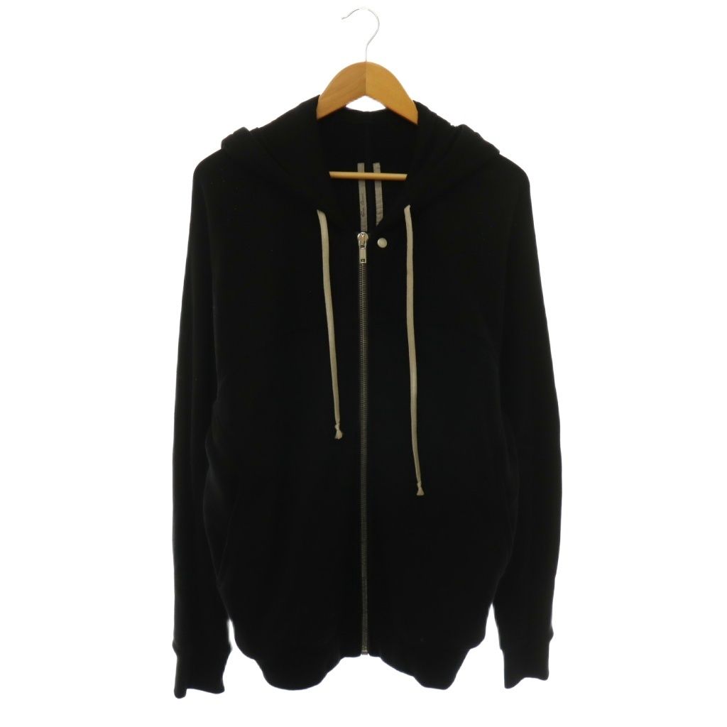 リックオウエンス Rick Owens RU01F2241-JNTWINDBREAKERジップアップパーカー 長袖 M ブラック /HK ■OS ■SH