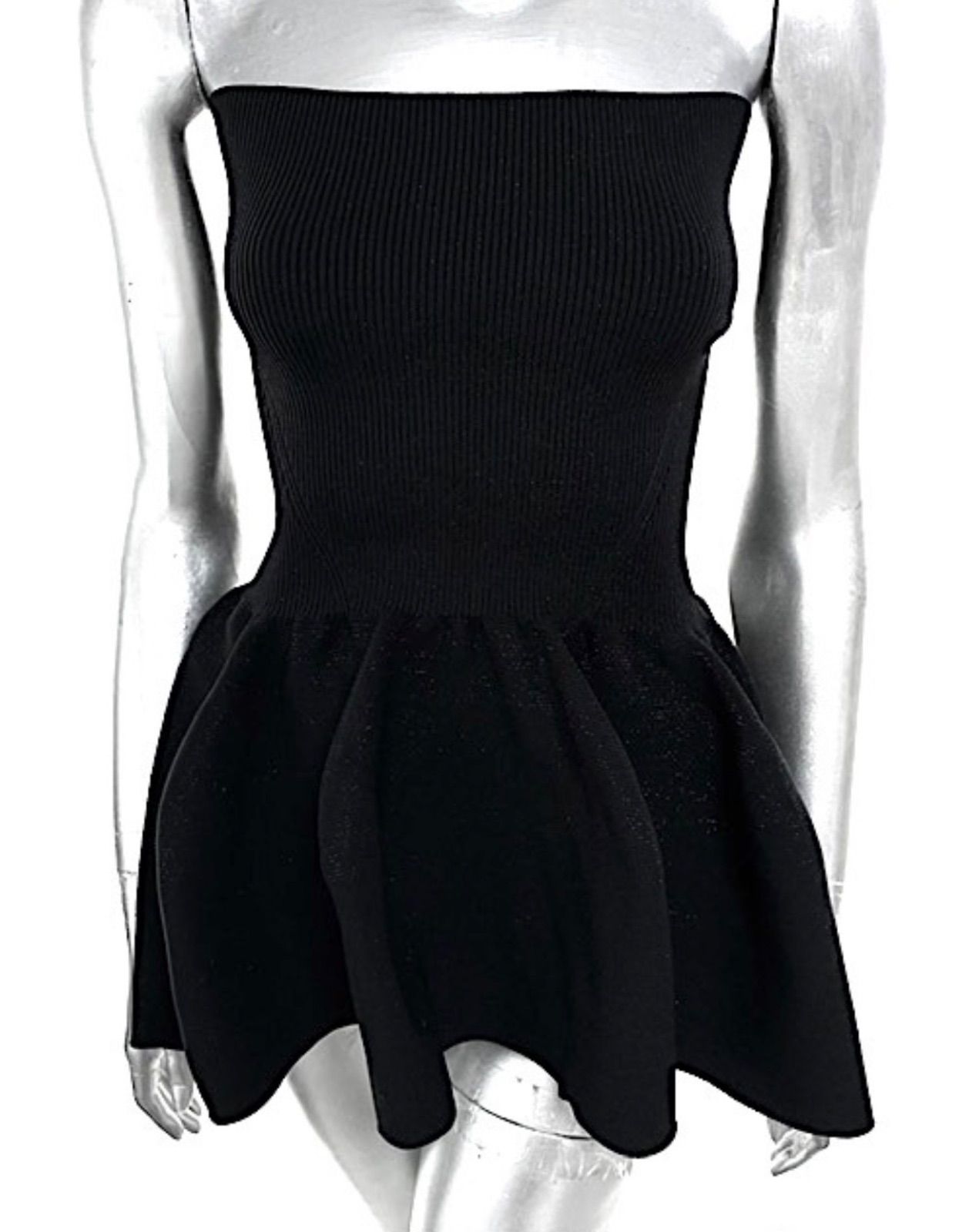 早い者勝ち！【ほぼ未使用】CFCL シーエフシーエル POTTERY HS GLITTER STRAPLESS TOP ビスチェ ベアトップ ペプラム 黒ラメ　2A48 17,519円