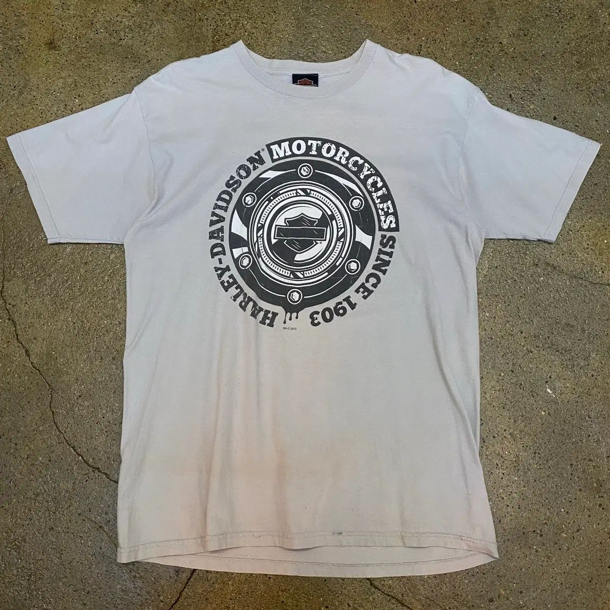 アメリカ ヴィンテージ ハーレーダビッドソン プリンティング 半袖 Tシャツ