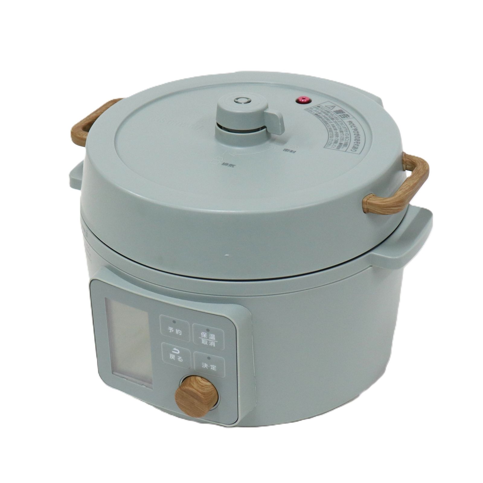 アイリスオーヤマ 電気圧力鍋 3.0L グリーン KPC-MB3-G グリーン 整備