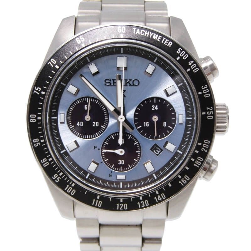 SEIKO セイコー プロスペックス スピードタイマー SBDL109 ソーラークロノグラフ V192-0AH0 クリスタルトロフィー SS ブルー 28013281 37,115円