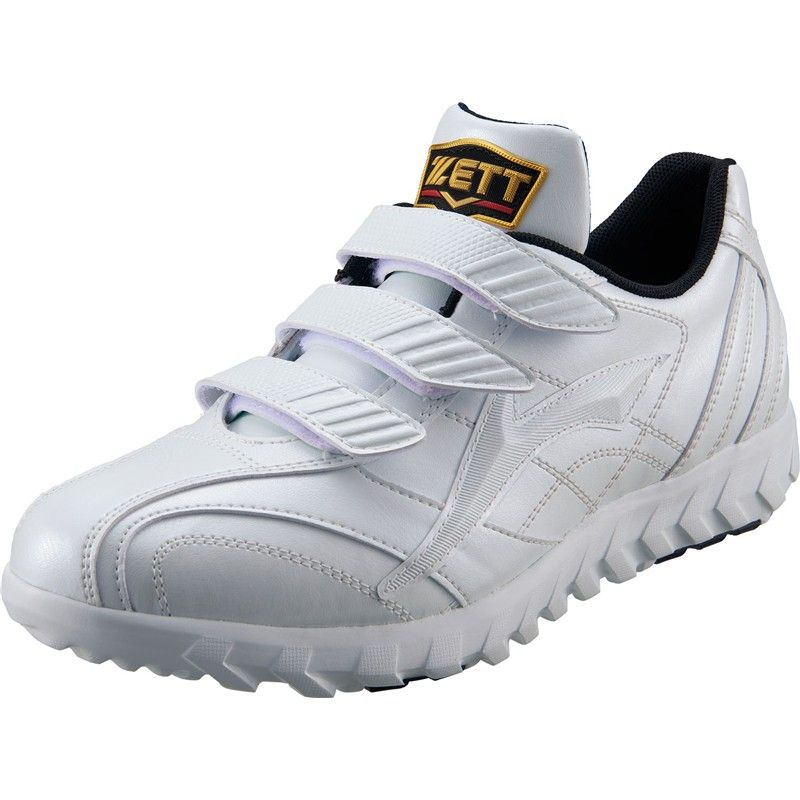 zett(ゼット) トレーニングシューズプロステイタスCL 野球ソフトアフタートレーシューズ (bsr8677cl-1111)26SS、ホワイト/ホワイト 7,709円