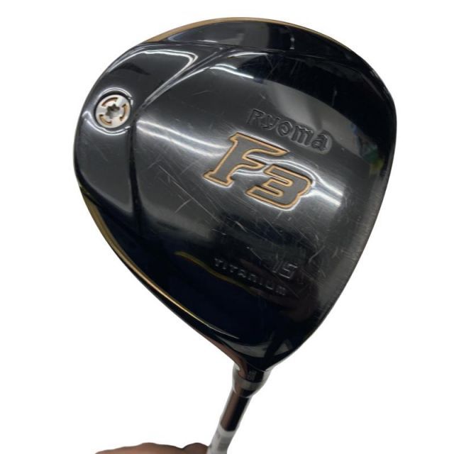 【中古】 リョーマゴルフ Ryoma F ブラック F3 フェアウェイウッド FW Tour AD RF2 (フレックスS) メンズ 男性用 右利き 右用 Cランク ゴルフクラブ