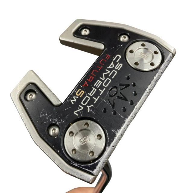 【中古】 タイトリスト SCOTTY CAMERON FUTURA 5W(2017) 34インチ パター PT スチール (フレックスその他) メンズ 男性用 右利き 右用 Dランク ゴルフクラブ