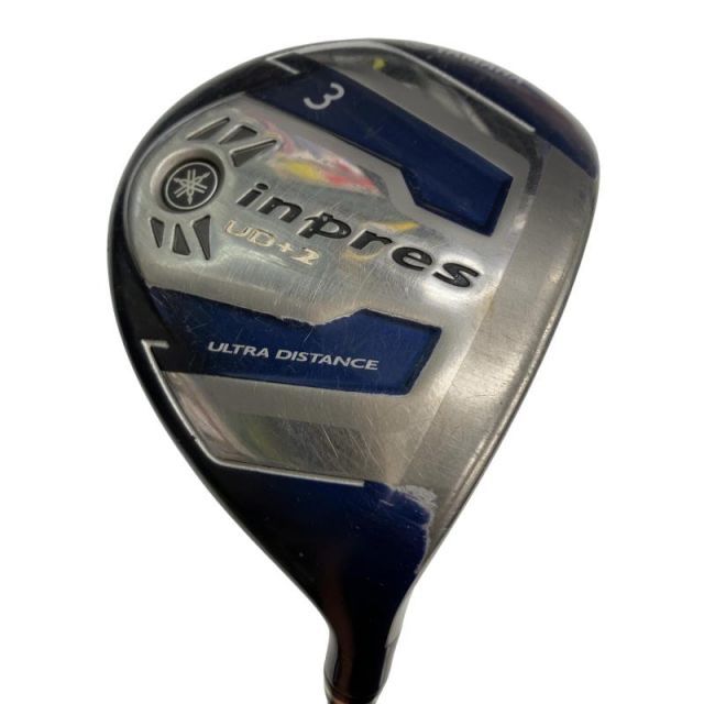 【中古】 ヤマハ inpres UD+2 3W フェアウェイウッド FW TMX-417F (フレックスSR) メンズ 男性用 右利き 右用 Cランク ゴルフクラブ