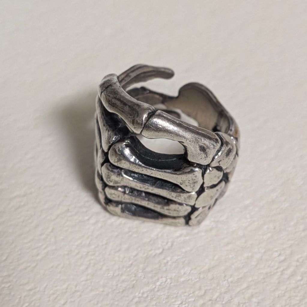 [Used] hide favorite brand/ring/crazy pig (Crazy Pig Designs) /BONE HAND RING