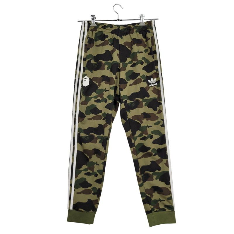 【中古品】 A BATHING APE アベイシングエイプ × ADIDAS アディダス BAPE TRACK PANTS DP0187 トラックパンツ 【153-260822-as-03-izu】