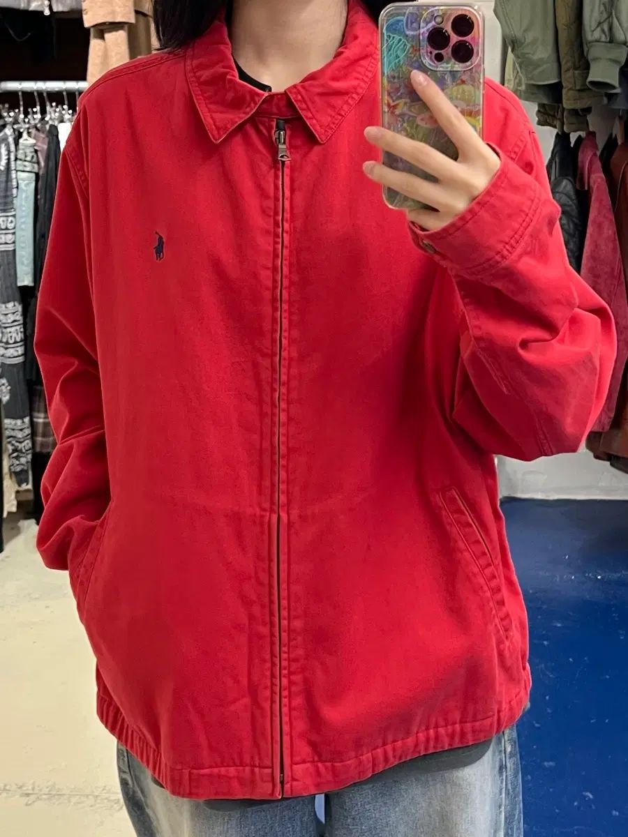 POLO ポロ ラルフローレン レッド ジャケット