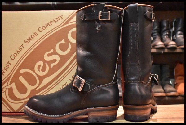 8.5E 箱付 良品 05年】WESCO ウエスコ カスタムボス ブラック 11インチ 