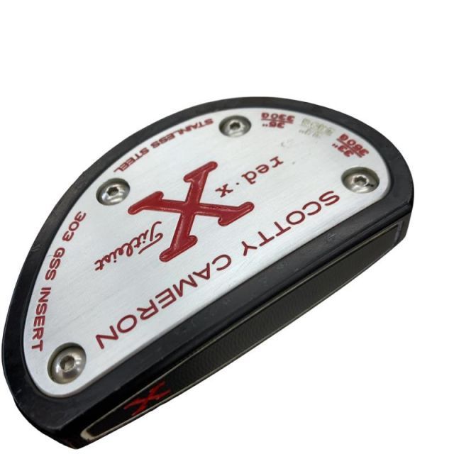 【中古】 タイトリスト SCOTTY CAMERON RED X 35インチ パター PT スチール (フレックスその他) メンズ 男性用 右利き 右用 Dランク ゴルフクラブ