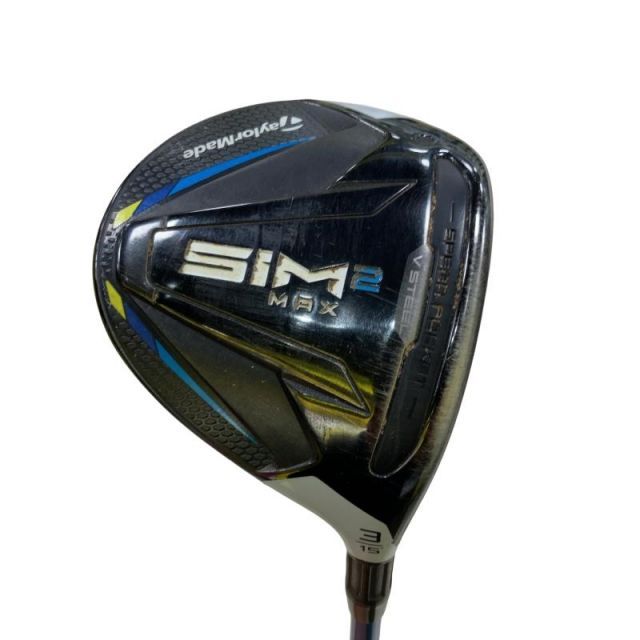 【中古】 テーラーメイド SIM2 MAX 3W フェアウェイウッド FW リシャフト (フレックスその他) メンズ 男性用 右利き 右用 Cランク ゴルフクラブ 15,074円