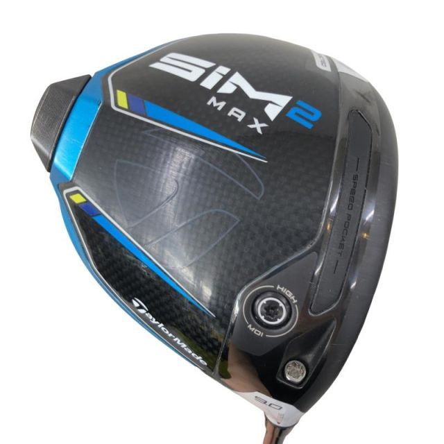 【中古】 テーラーメイド SIM2 MAX 9° ドライバー DR TENSEI BLUE TM50(SIM2 DR) (フレックスS) メンズ 男性用 右利き 右用 Cランク ゴルフクラブ