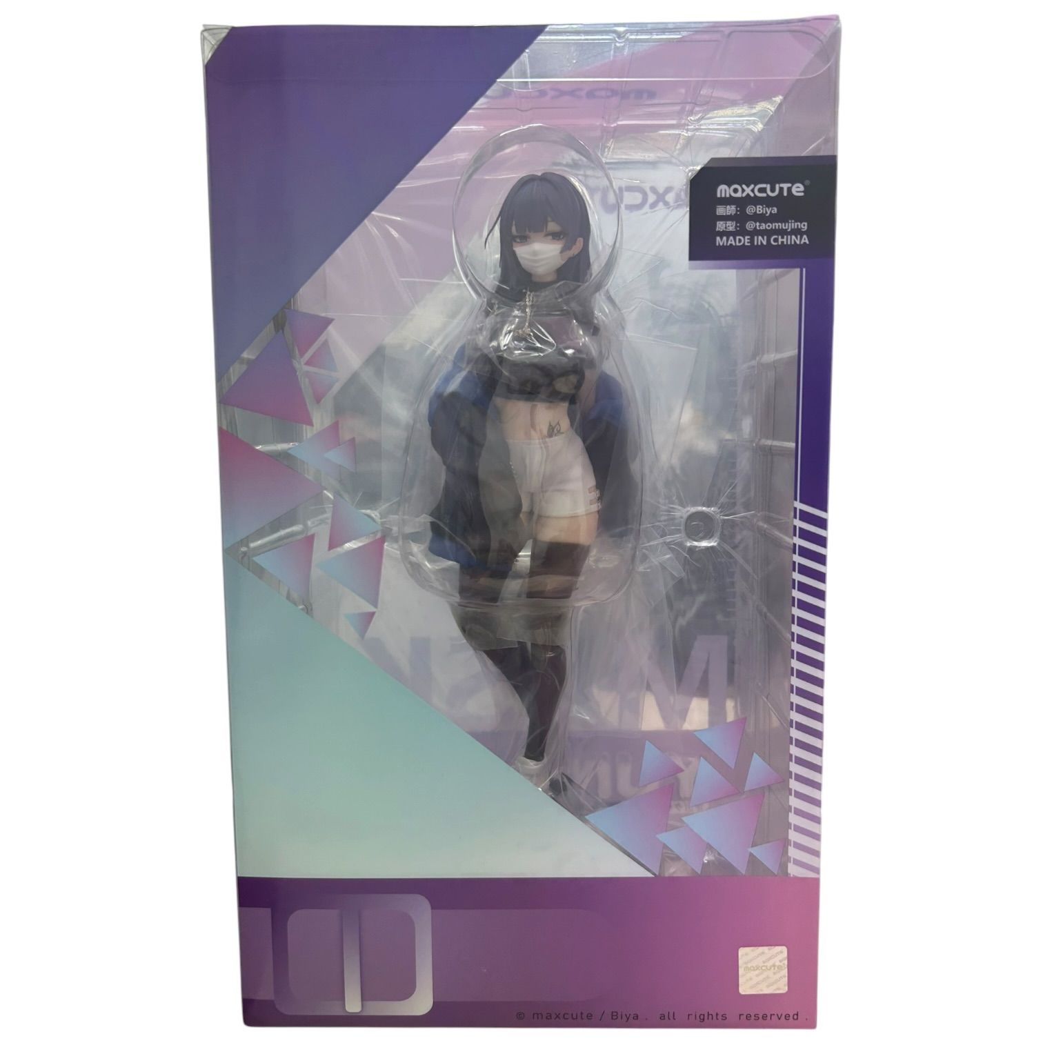 maxcute マスク少女-ユナ illustration by Biya 1/7 完成品フィギュア 未開封品