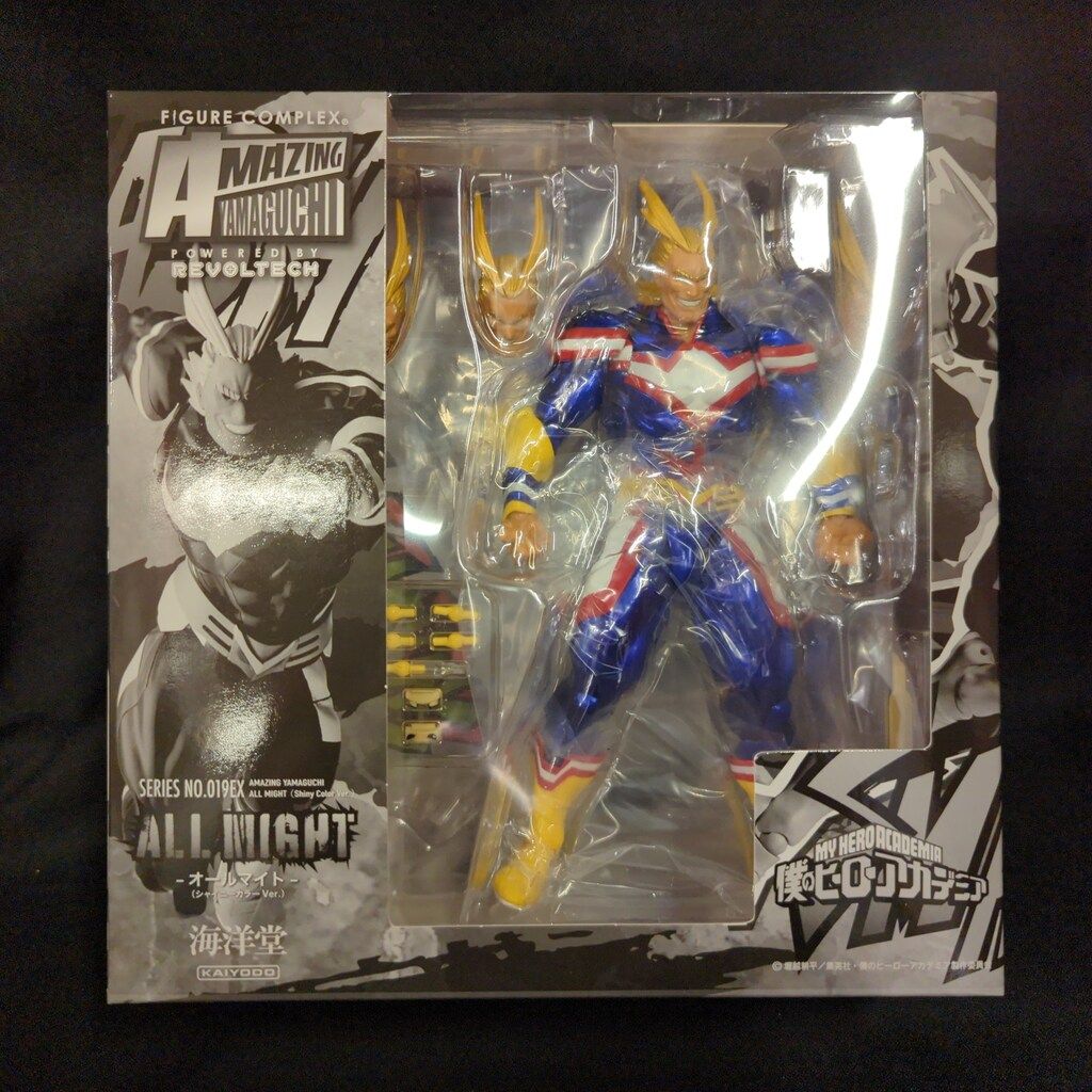 海洋堂 FIGURE COMPLEX AMAZING YAMAGUCHI オールマイト (シャイニーカラーVer) 019EX
