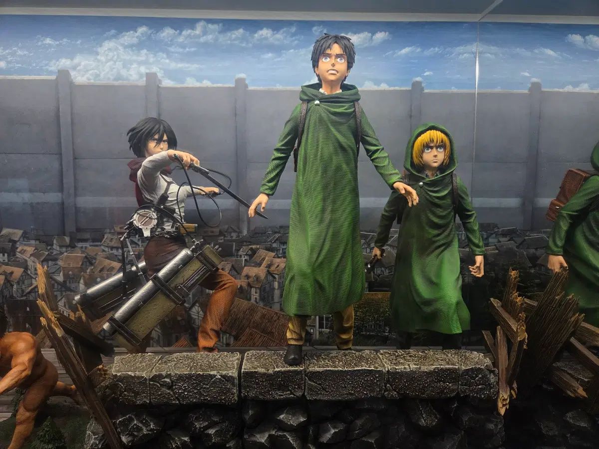 ウールゲルパワー ミカサ エレン アルミン・アルレルト(アルミン) 三人組 出品