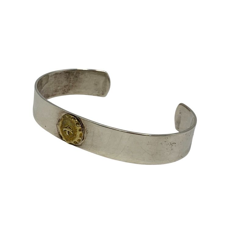 【中古品】 USED 925 EAGLE METAL BANGLE イーグルメタル バングル 平打ち アクセサリー 【192-260822-as-11-izu】