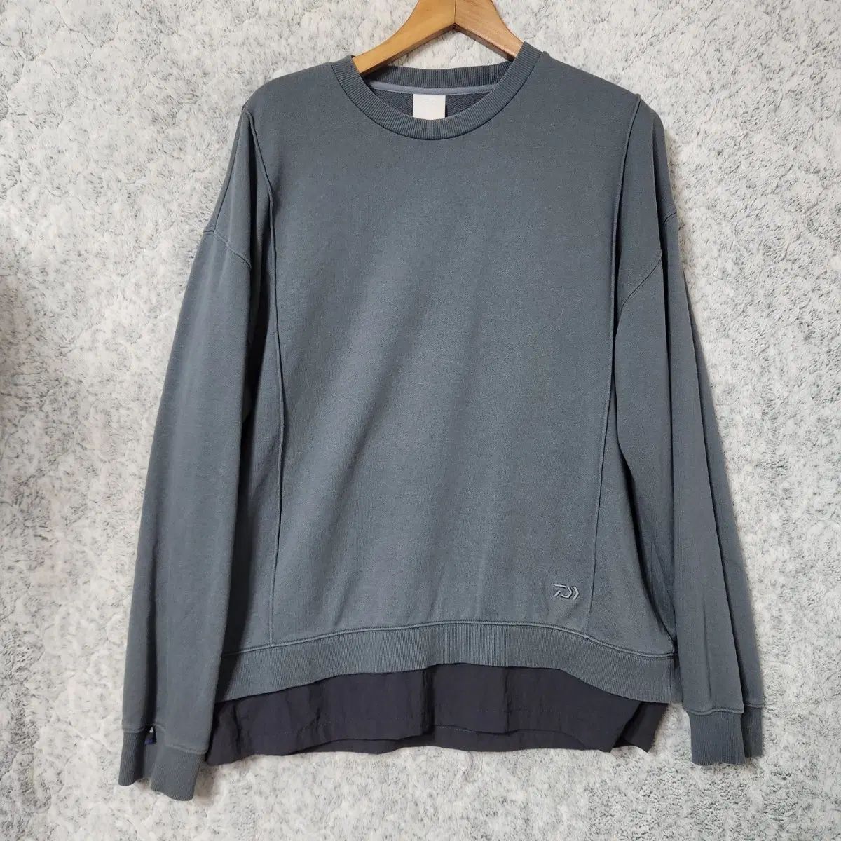 J871 M DAIWA₍ダイワ)レイヤードスウェットTシャツ