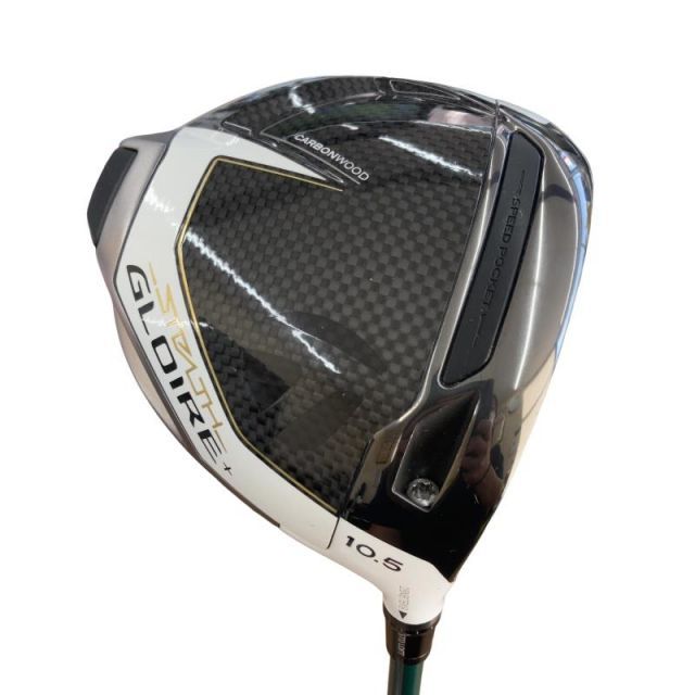 【中古】 テーラーメイド STEALTH GLOIRE+ 10.5° ドライバー DR SPEEDER NX GREEN 50 (フレックスS) メンズ 男性用 右利き 右用 Cランク ゴルフクラブ