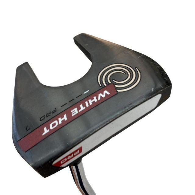 【中古】 オデッセイ WHITE HOT PRO #7 2.0 ブラック 33インチ パター PT スチール (フレックスその他) メンズ 男性用 右利き 右用 Dランク ゴルフクラブ