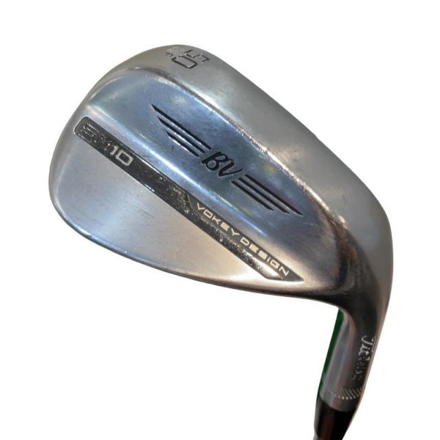【中古】 タイトリスト VOKEY SPIN MILLED SM10 ツアークロム 50°/08°F ウェッジ WG NS PRO 950GH neo (フレックスS) メンズ 男性用 右利き 右用 Cランク ゴルフクラブ