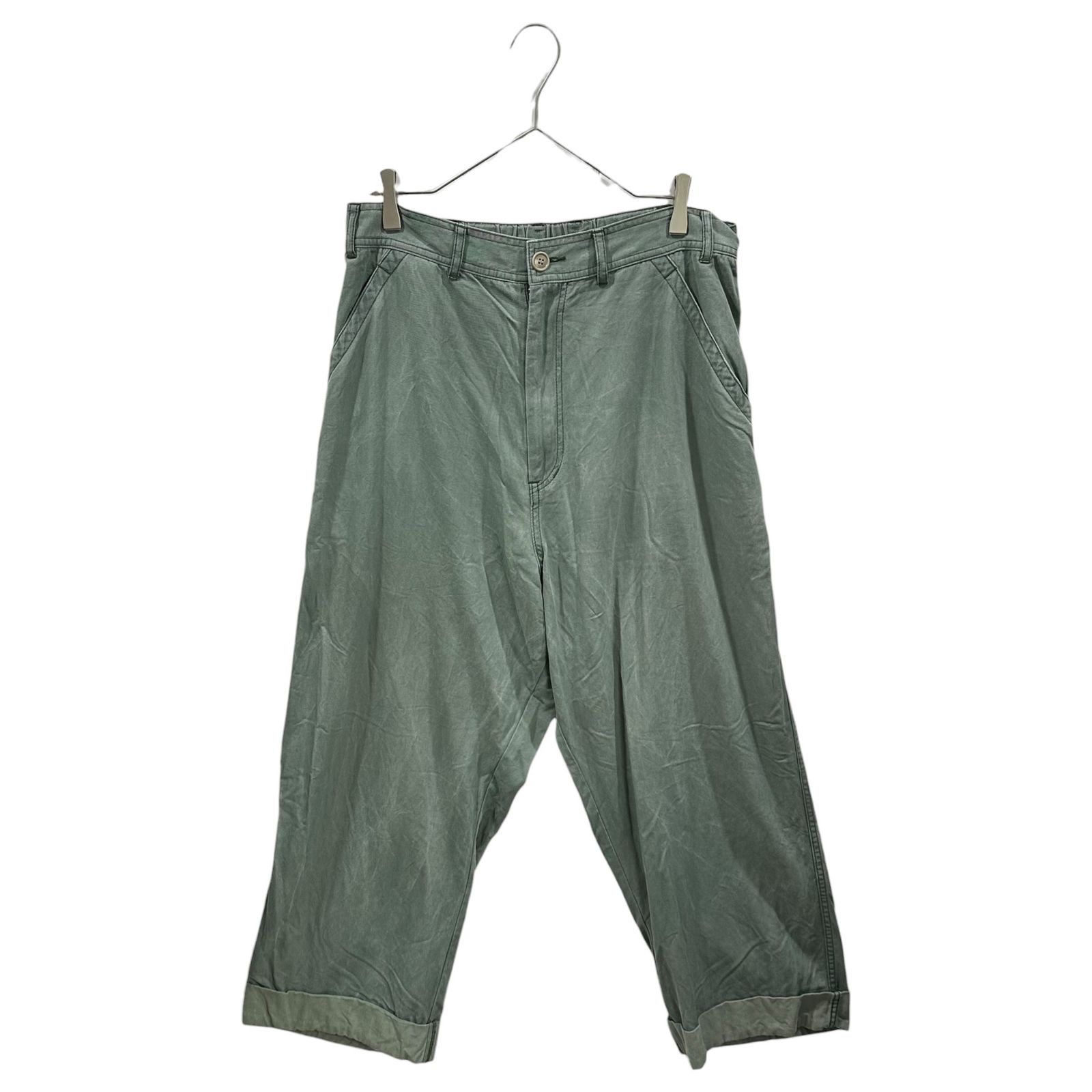 COMME des GARCONS HOMME PLUS(コムデギャルソンオムプリュス) 1995SS Dyed Rayon and Cotton Wide-Leg Work Pants 染色加工 レーヨン コットンワイド ワーク パンツ ワーク期 稀少 54,450円