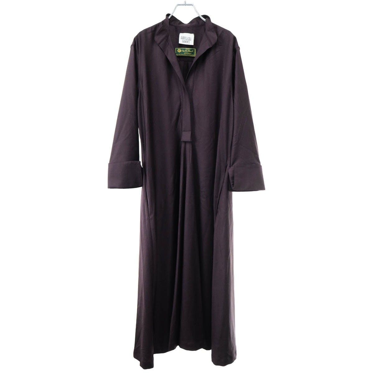GABRIELA COLL GARMENTS Loro Piana ガブリエラ コール ガーメンツ ロロ ピアーナ 46 KURTA DRESS シャツ ドレスワンピース パープル系 1