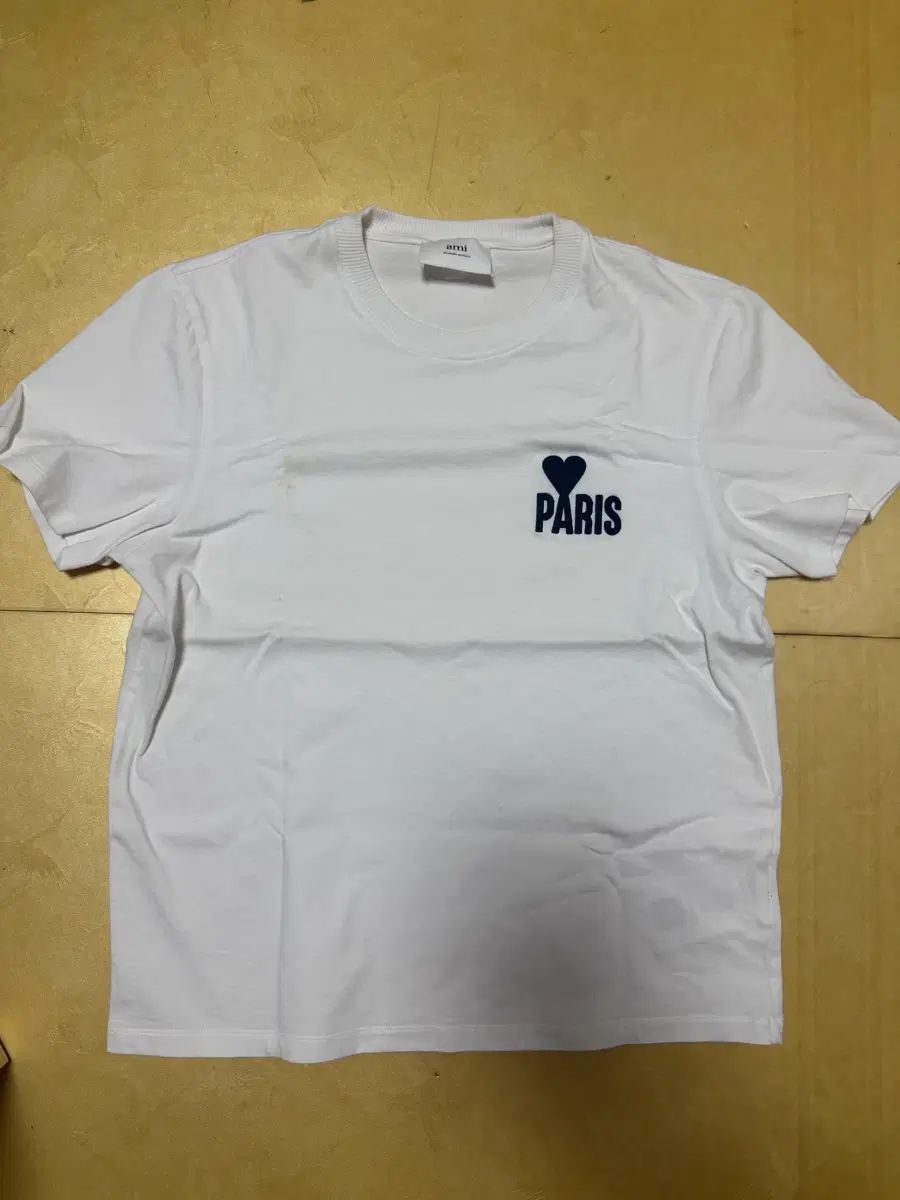 アミ パリ 半袖 Tシャツ 白 XL