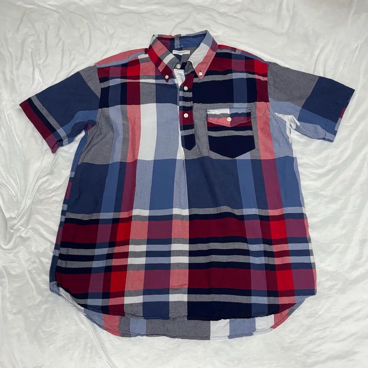 ENGINEERED GARMENTS エンジニアードガーメンツ ポップオーバ 半袖 シャツ 12,350円