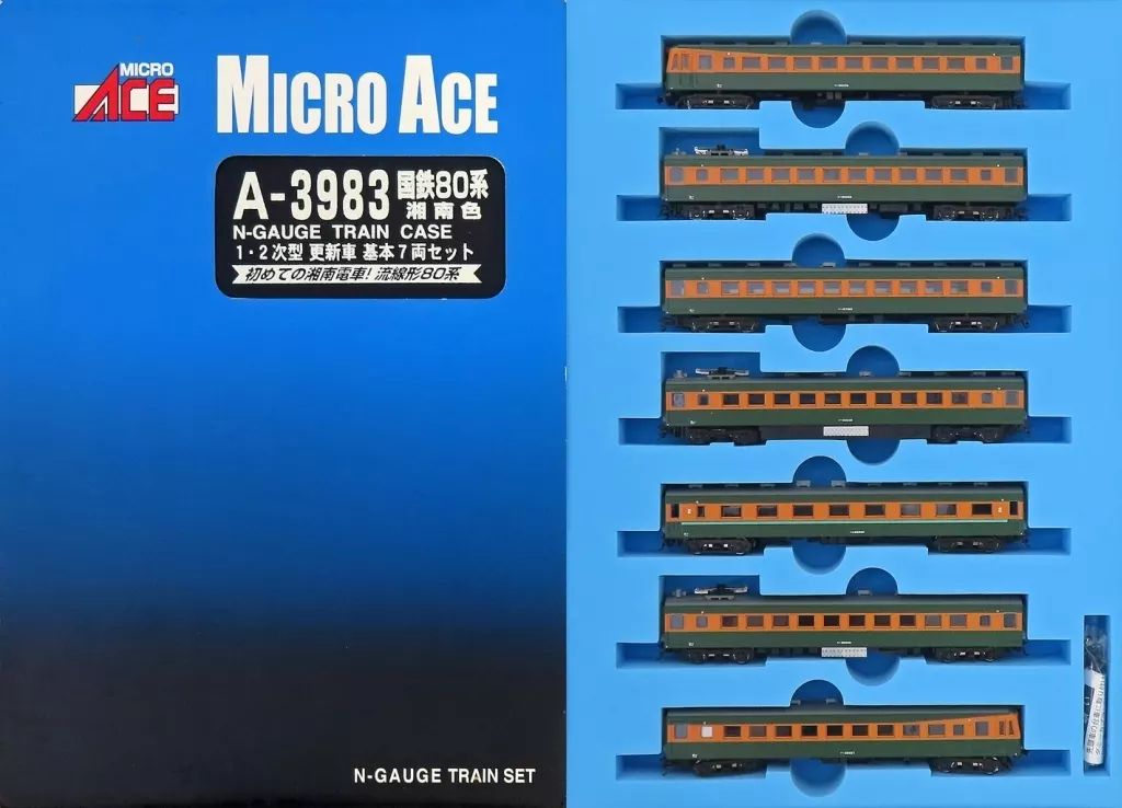 【中古】鉄道模型 1/150 国鉄80系 湘南色 1・2次型 基本7両セット [A3983]