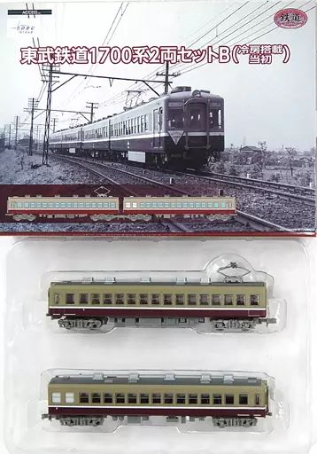 【中古】鉄道模型 1/150 東武鉄道 1700系 2両セットB(冷房搭載当初) 「鉄道コレクション」
