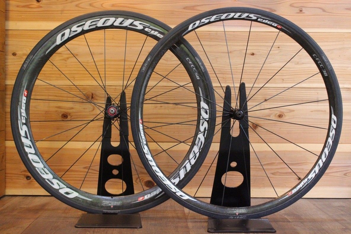 オセウス エドコ OSEOUS EDCO C-FCC38/58 カーボン クリンチャー ホイールセット シマノカンパ11S両用フリー ナローリム 【名古屋店】