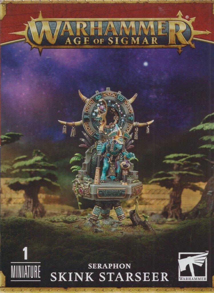 GAMES WORKSHOP WARHAMMER AGE OF SIGMAR SERAPHON Skink Starseer スキンク・スターシーア