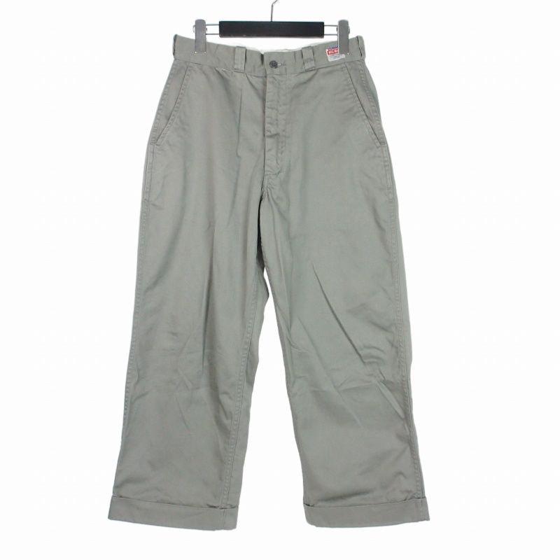 ミスターハリウッド N.HOOLYWOOD × ビックマック BIGMAC 24AW CHINO PANTS チノパンツ 36 グレー 2242-PT-028-W