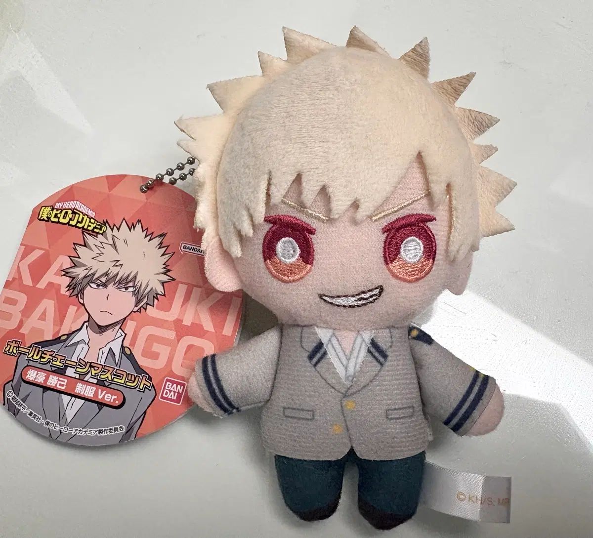 爆豪 勝己 マスコット ボールチェーン ぬい